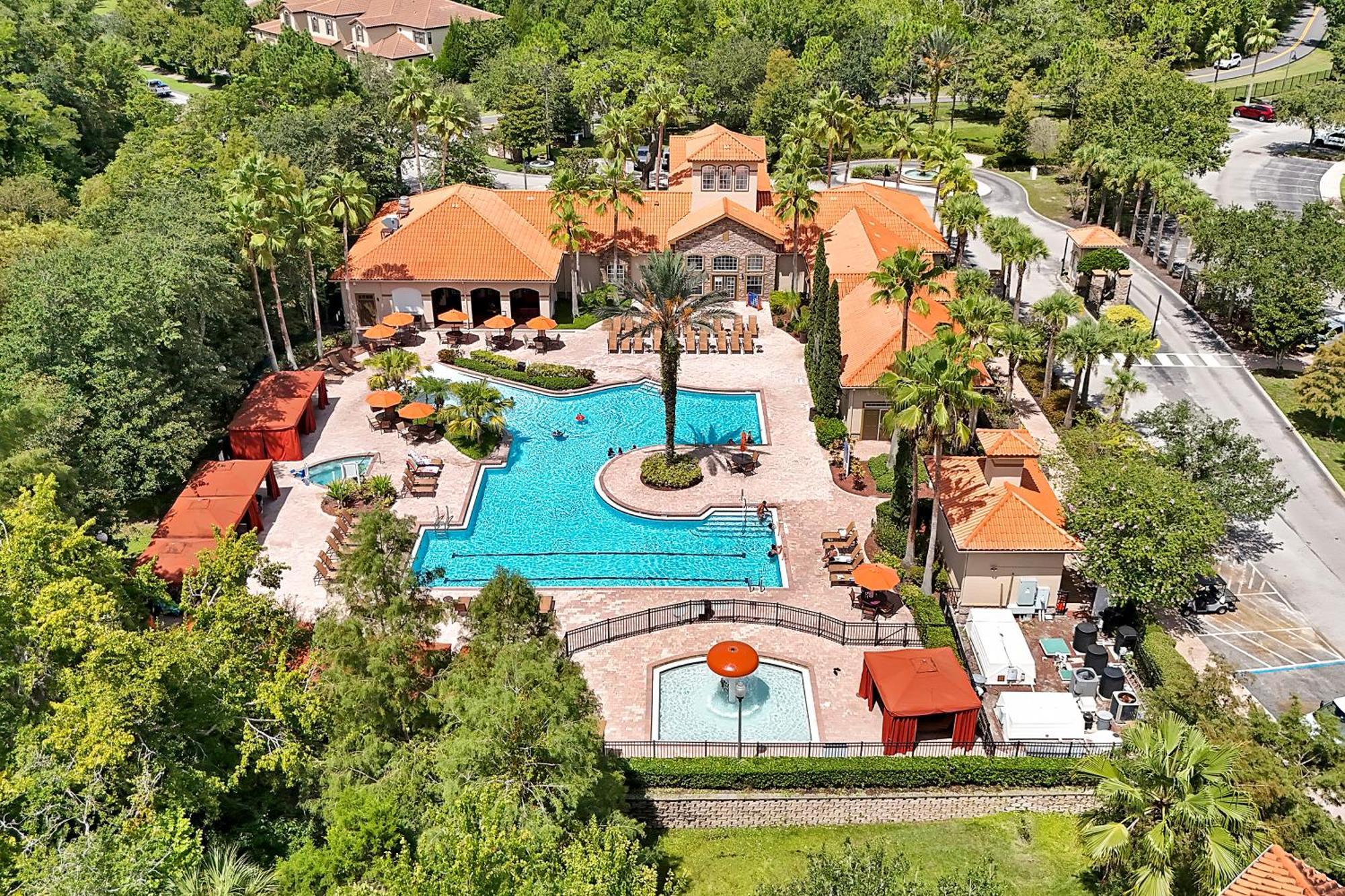 Awesome Mediterranean Resort! 15 Minutes To Disney 基西米 外观 照片